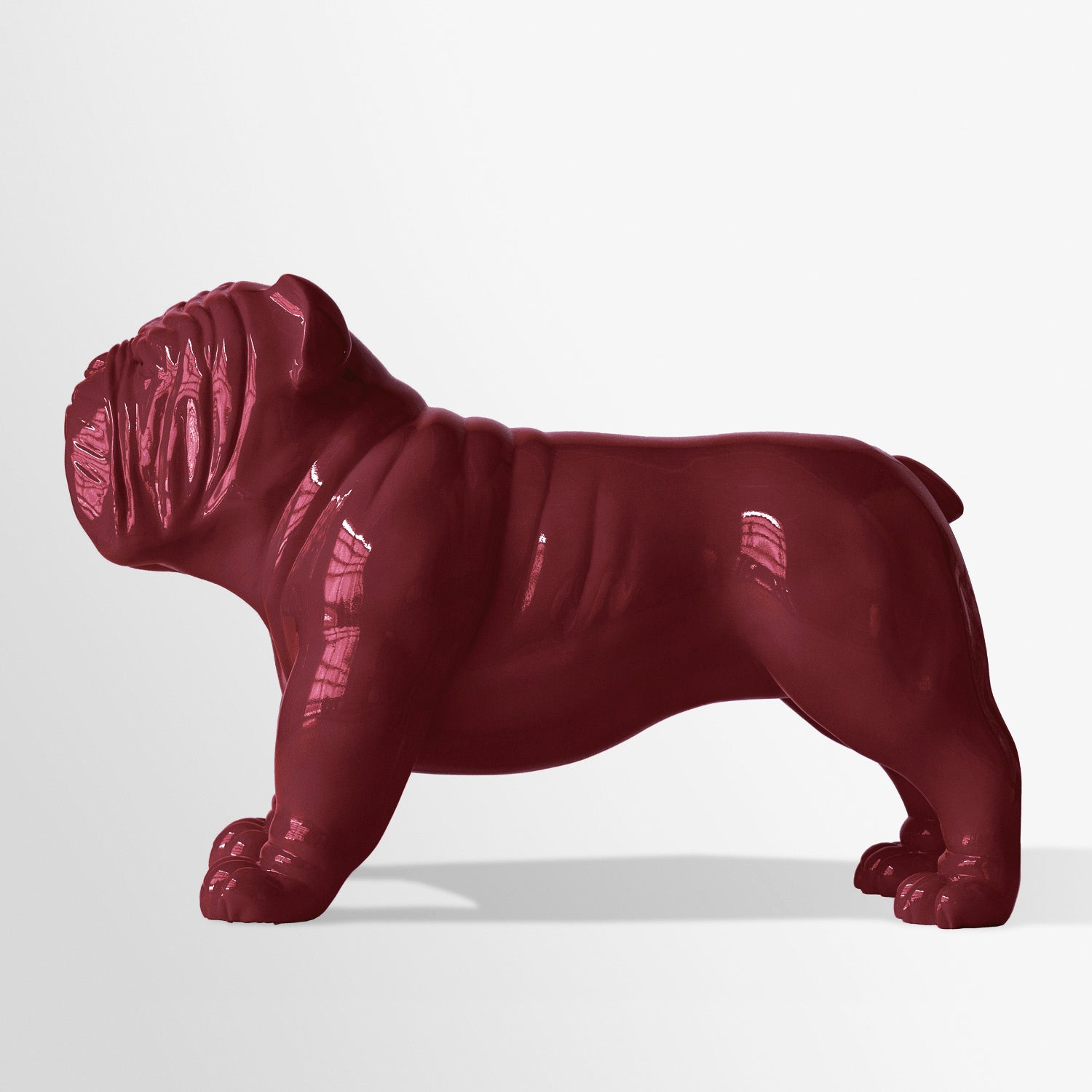 Bulldog Sculpture, Burgundy, MD