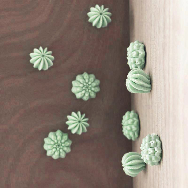 Wall Play™: Cactus, Green Mint, Set/2