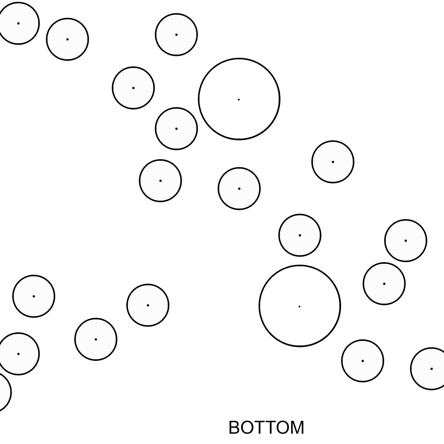 Close up of Wall Play template.