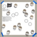 White Seed Wall Play on a paper template