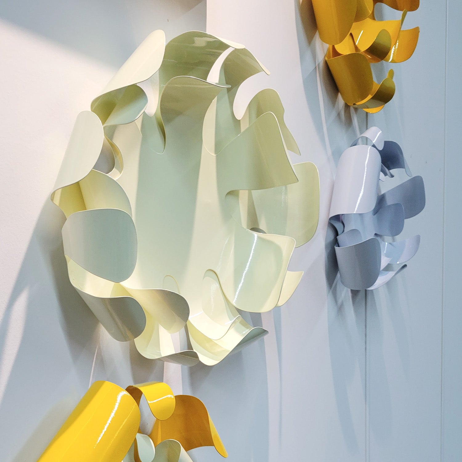 Garden 21"L Cream Wall Art