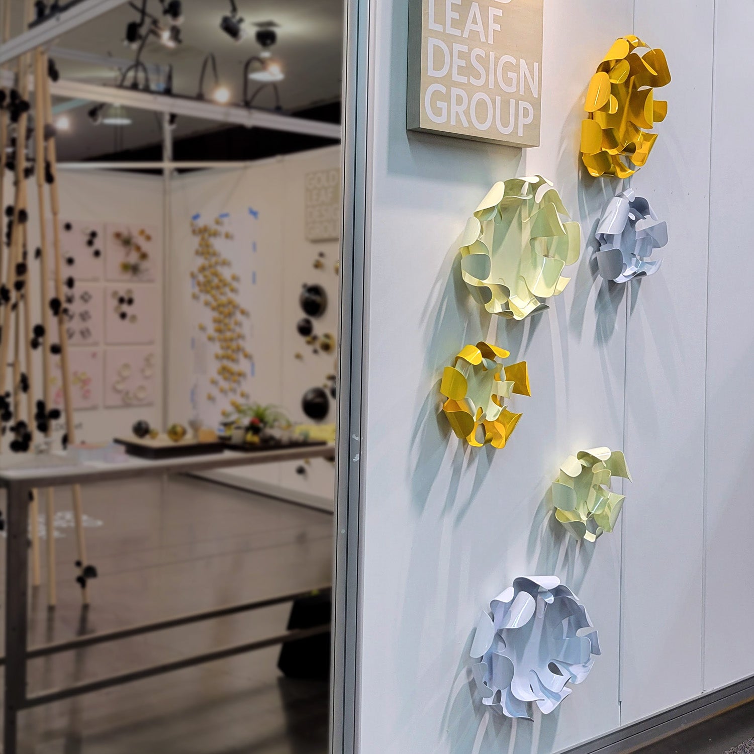 Garden 21"L Yellow Wall Art