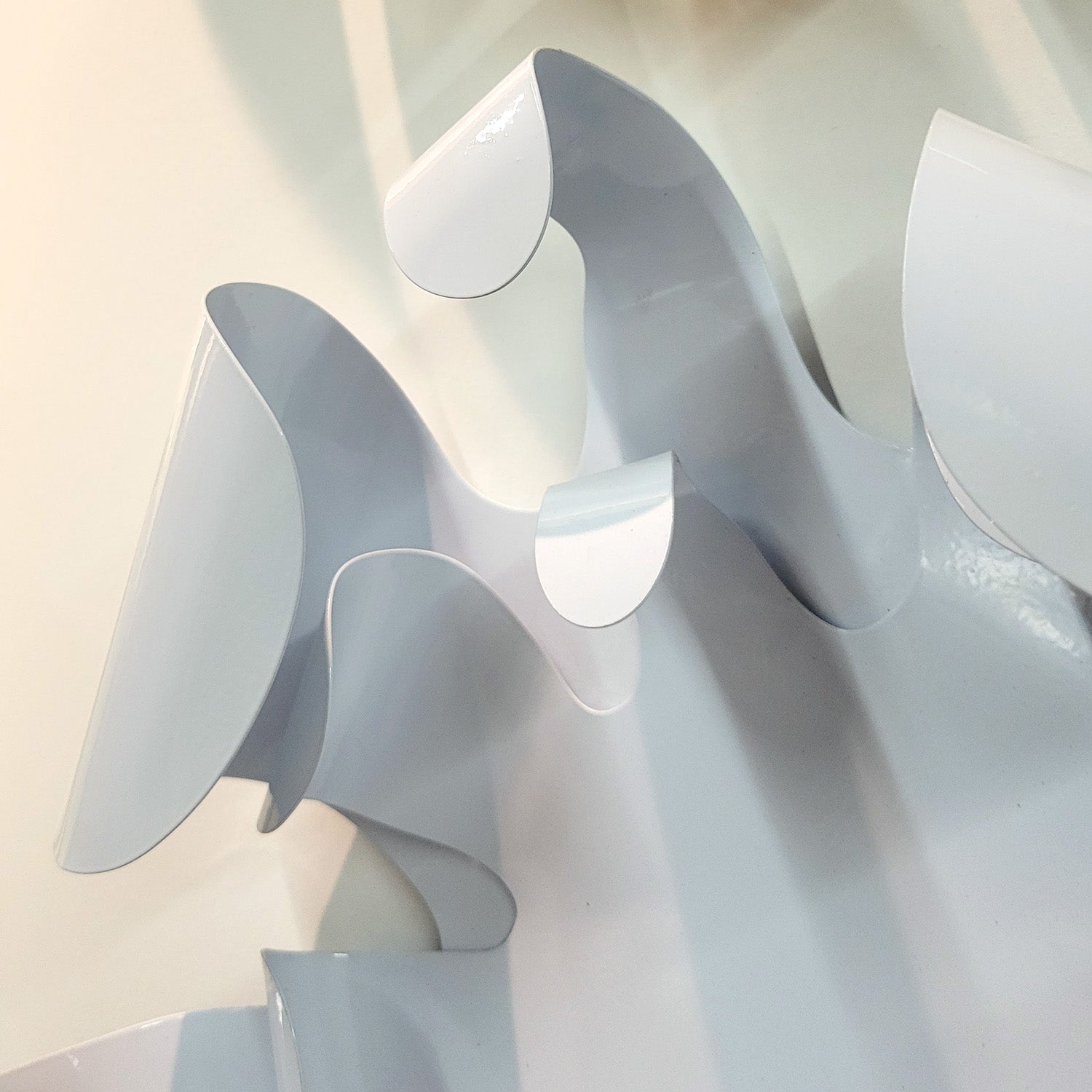 Garden 13.5"L White Wall Art