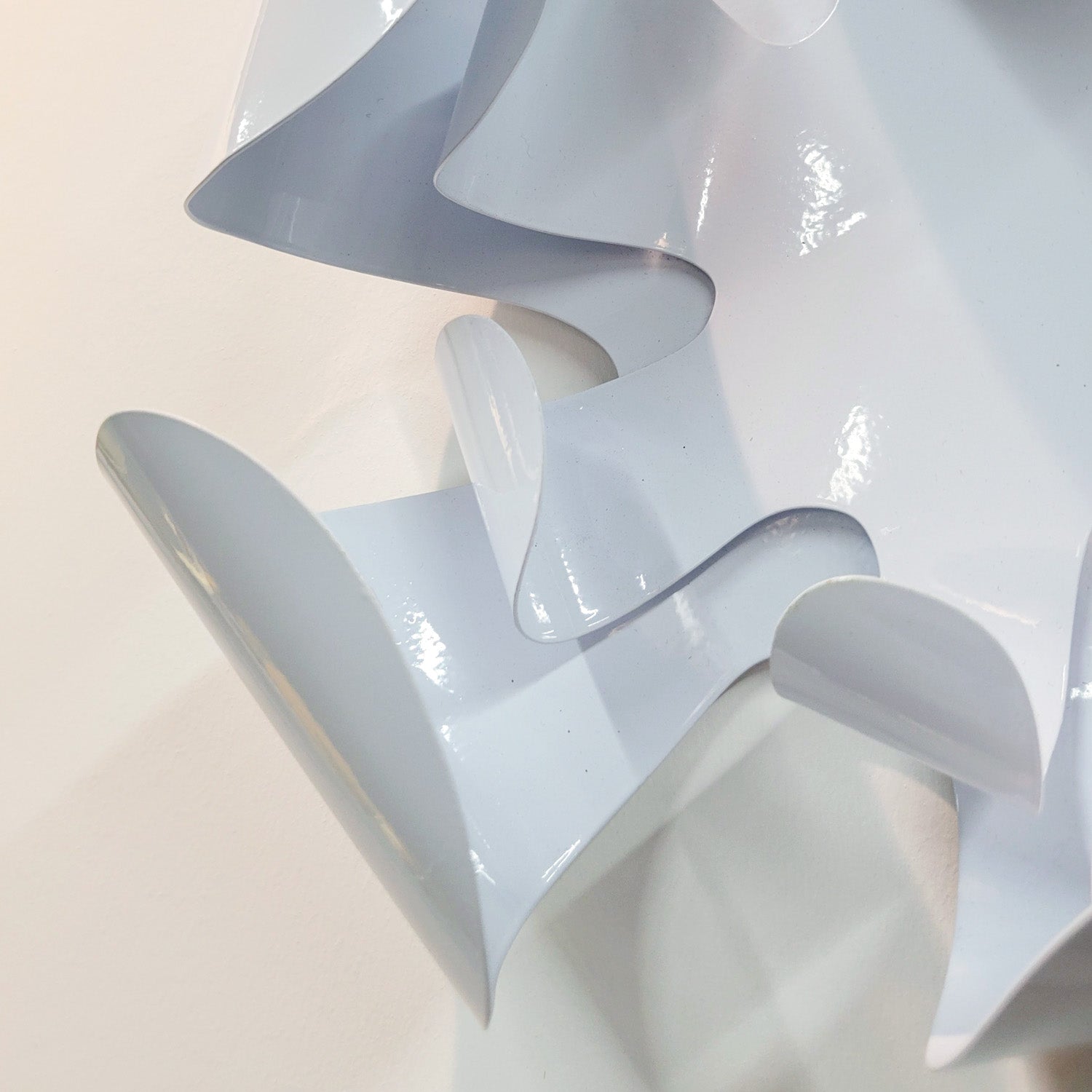 Garden 21"L White Wall Art