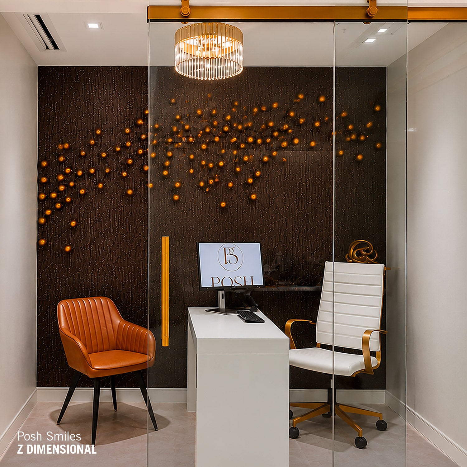 Wall Play™: Barnacle, Gold Foil