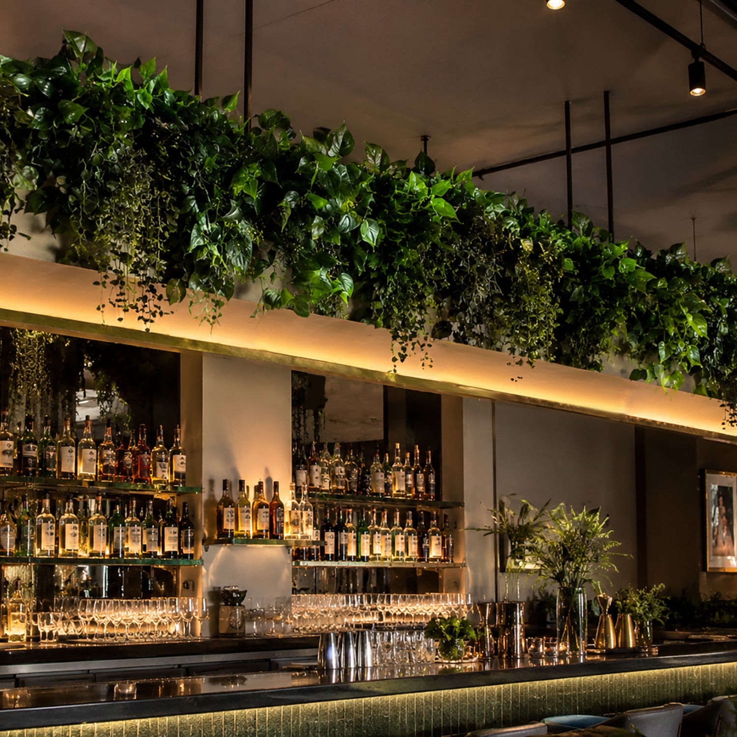 Plant Strip, 1 Side Mix 32”L Hanging