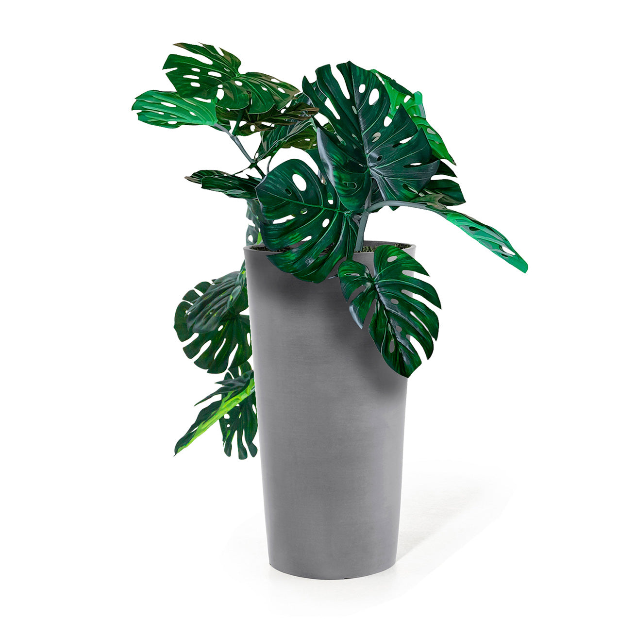 Distressed Smooth: Harmony Grey, 26"H Planter