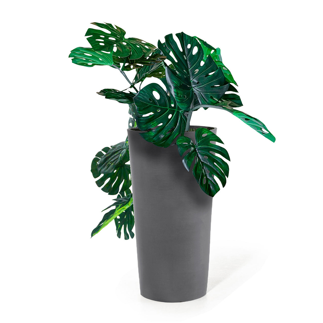 Distressed Smooth: Harmony Grey, 26"H Planter