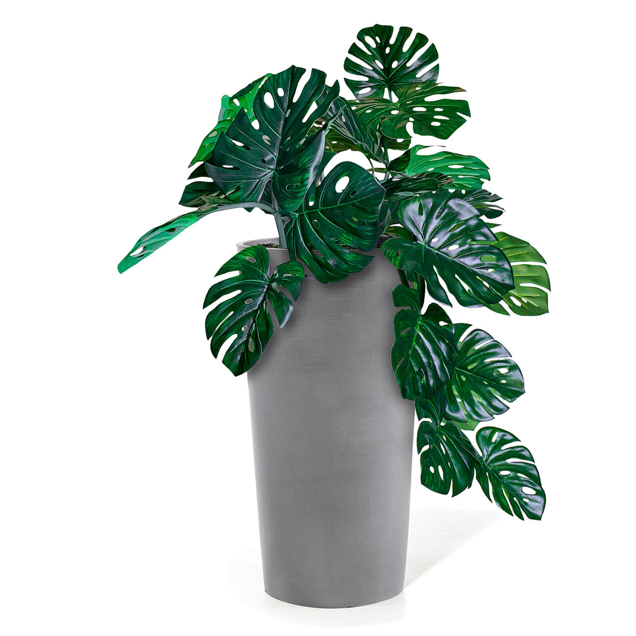 Distressed Smooth: Harmony Grey, 30.2"H Planter