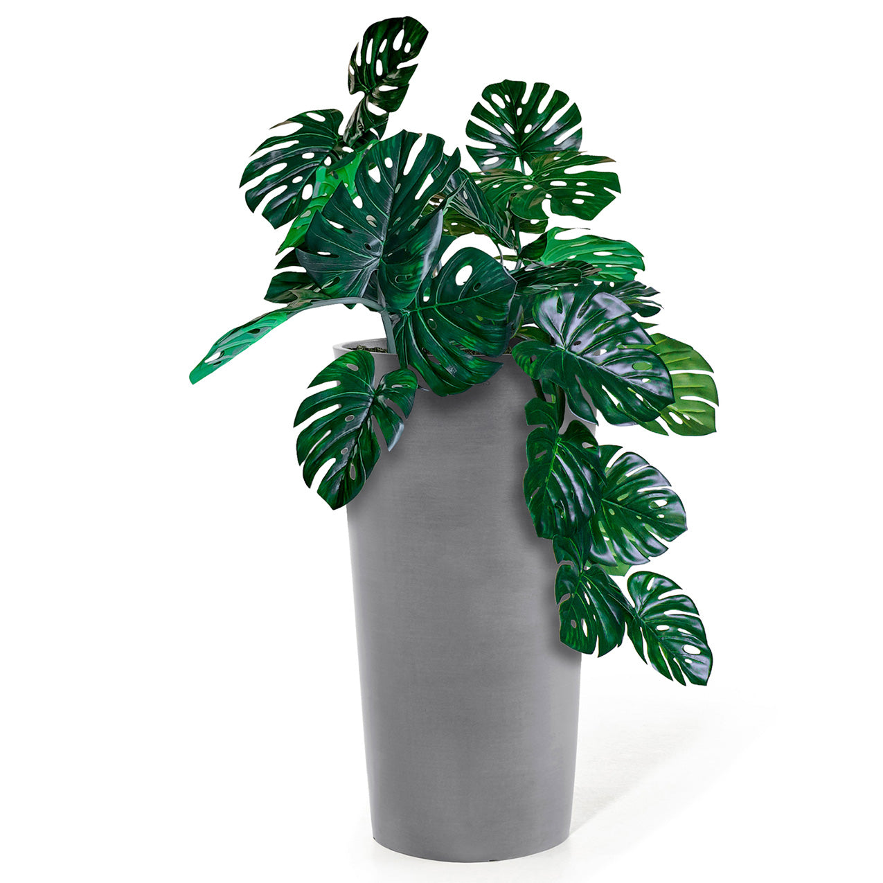 Distressed Smooth: Harmony Grey, 35.8"H Planter