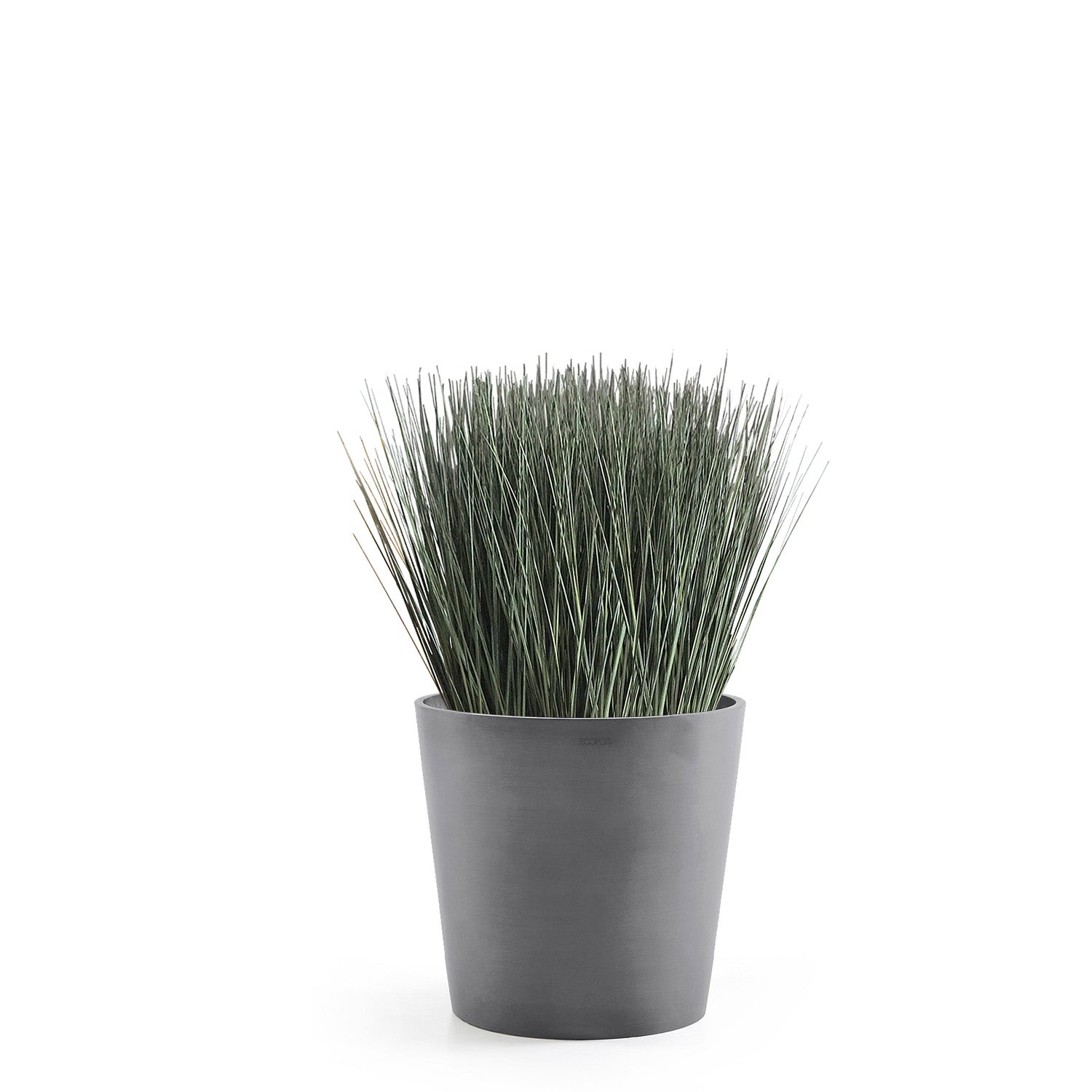 Distressed Smooth: Modesto Grey, 17.1"H Planter