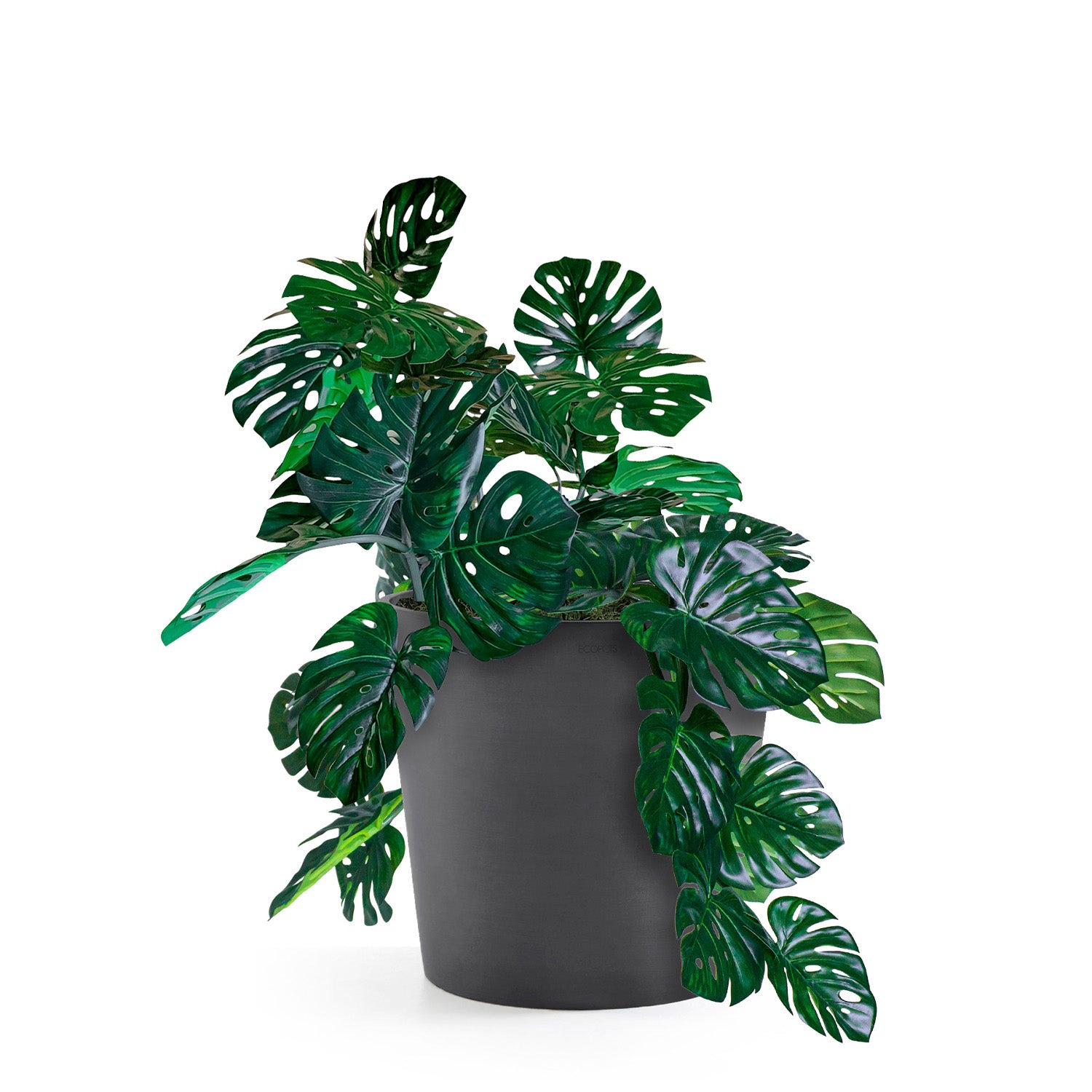 Distressed Smooth: Modesto Grey, 21.9"H Planter