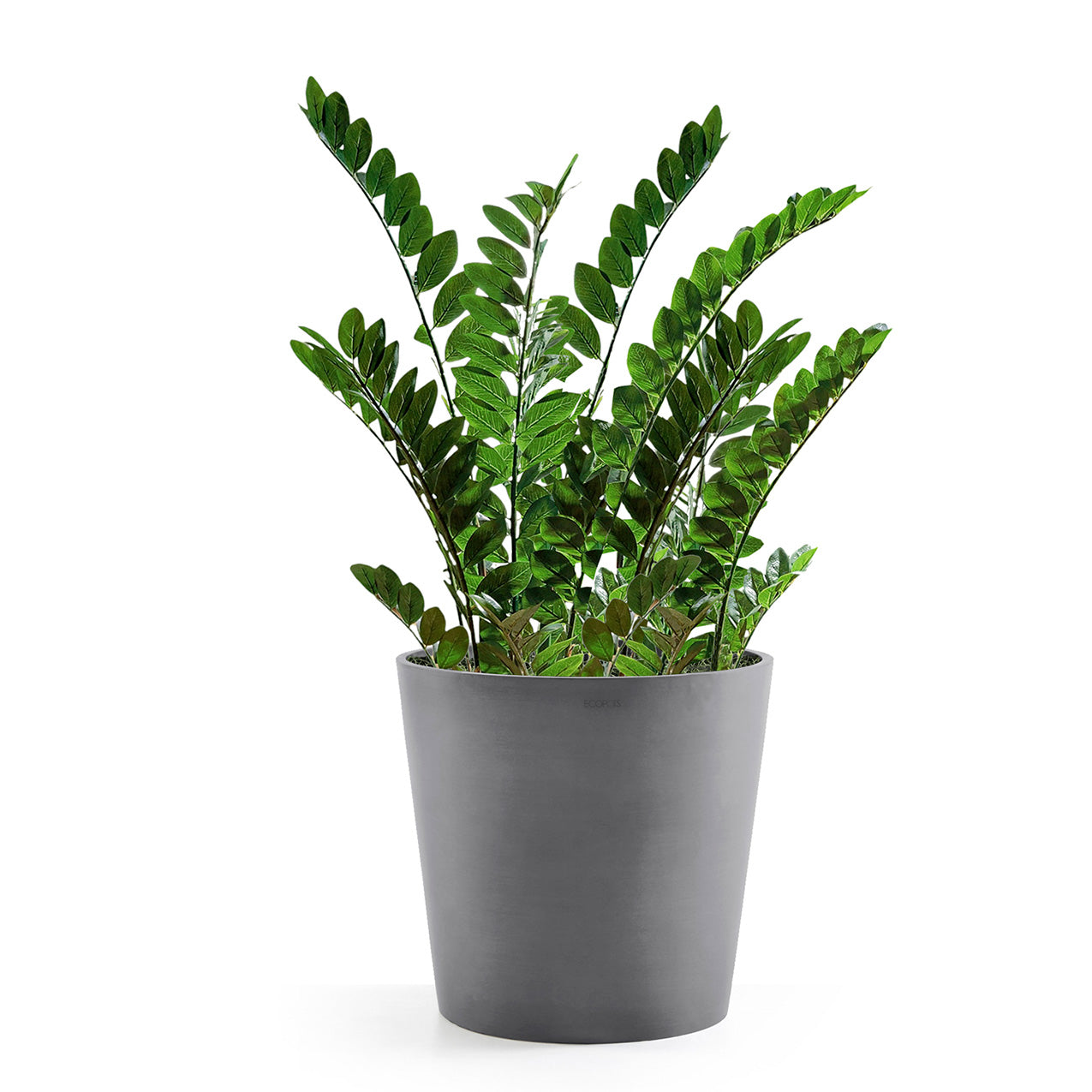 Distressed Smooth: Modesto Grey, 21.9"H Planter