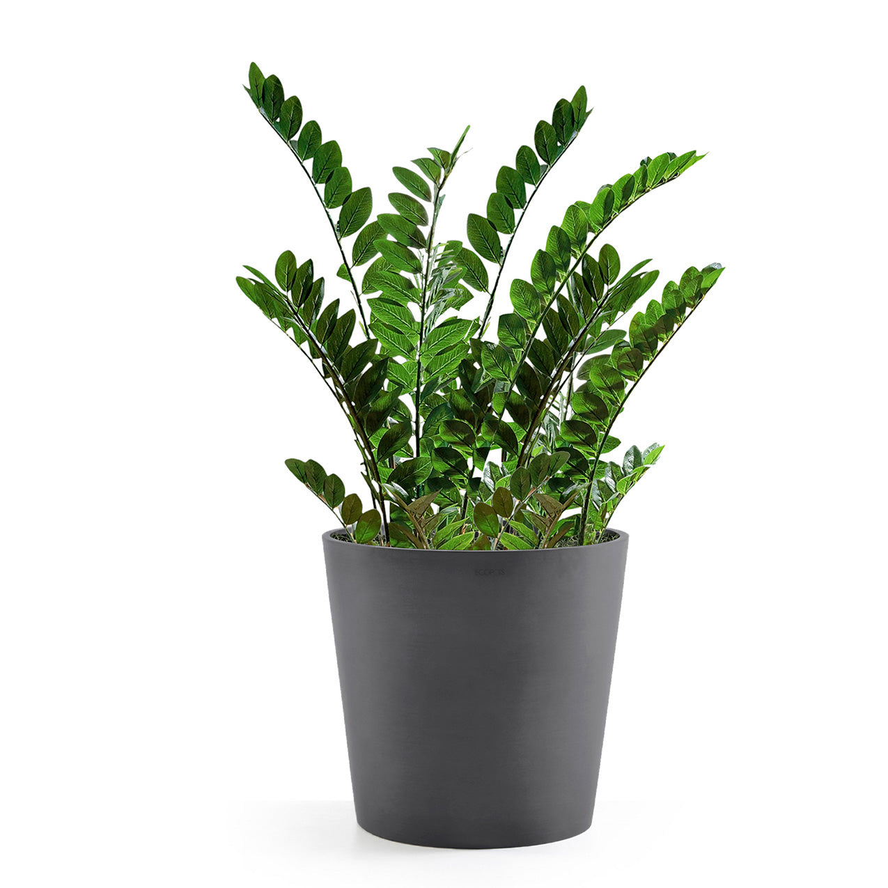 Distressed Smooth: Modesto Grey, 21.9"H Planter