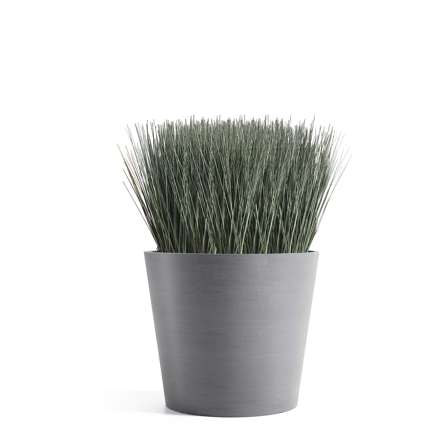 Distressed Smooth: Modesto Grey, 24.1"H Planter