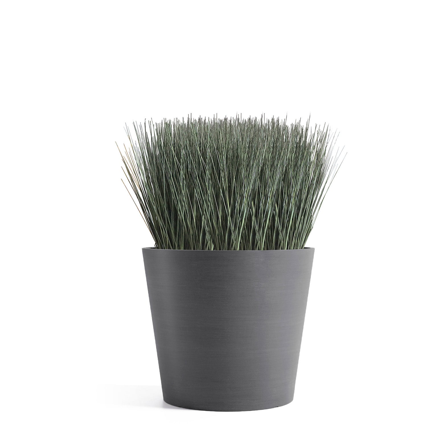 Distressed Smooth: Modesto Grey, 24.1"H Planter