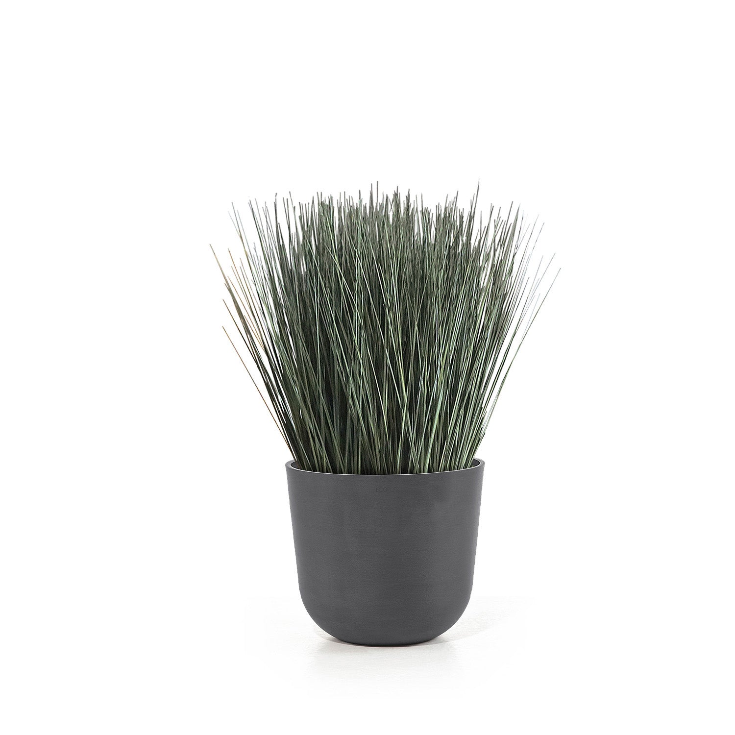 Distressed Smooth: Rotunda Grey, 12"H Planter