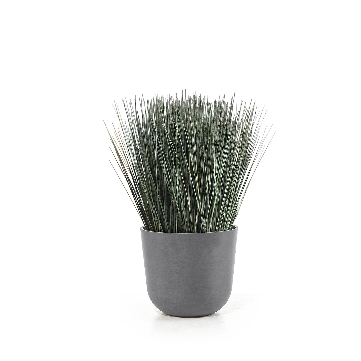 Distressed Smooth: Rotunda Grey, 15.5"H Planter