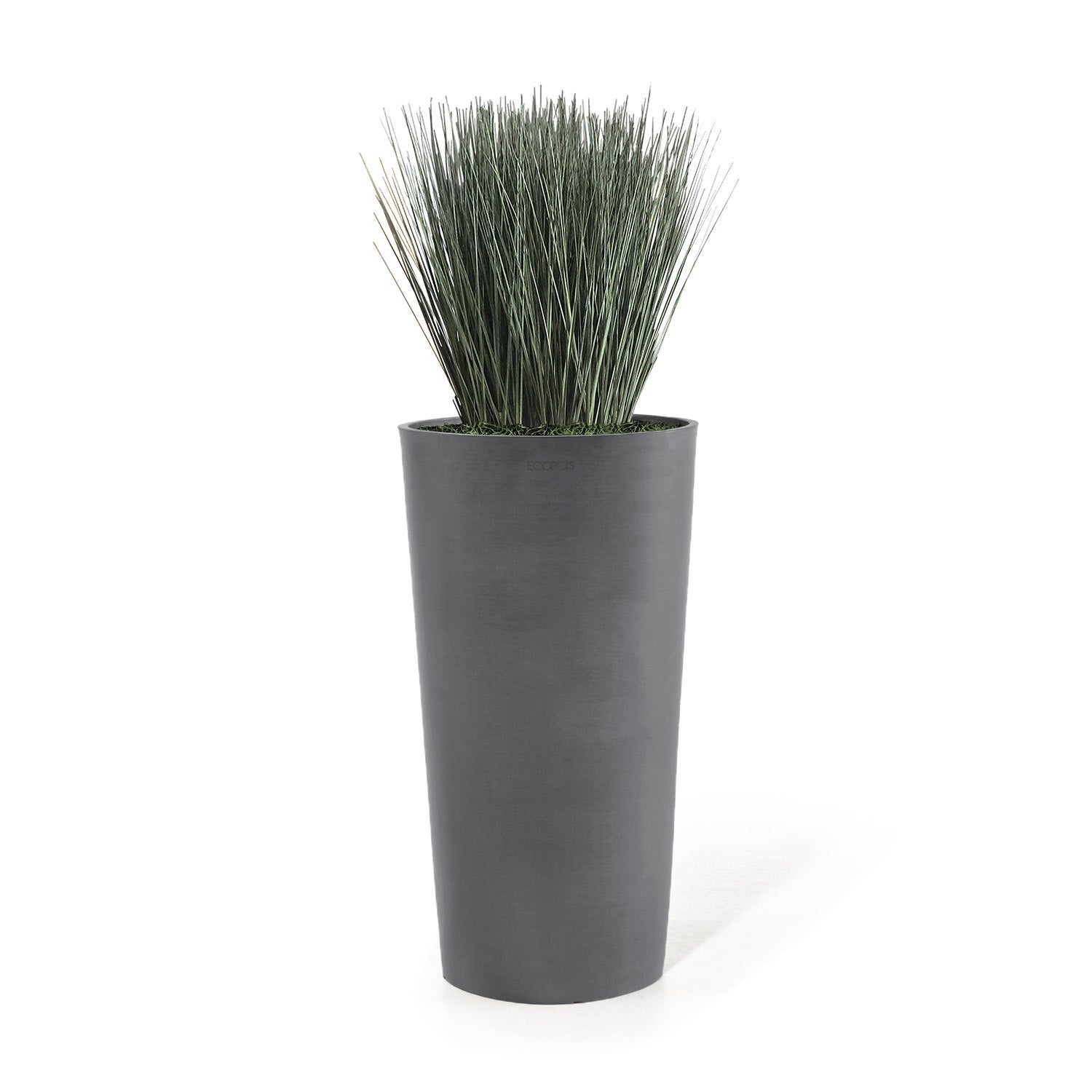 Distressed Smooth: Harmony Grey, 35.8"H Planter