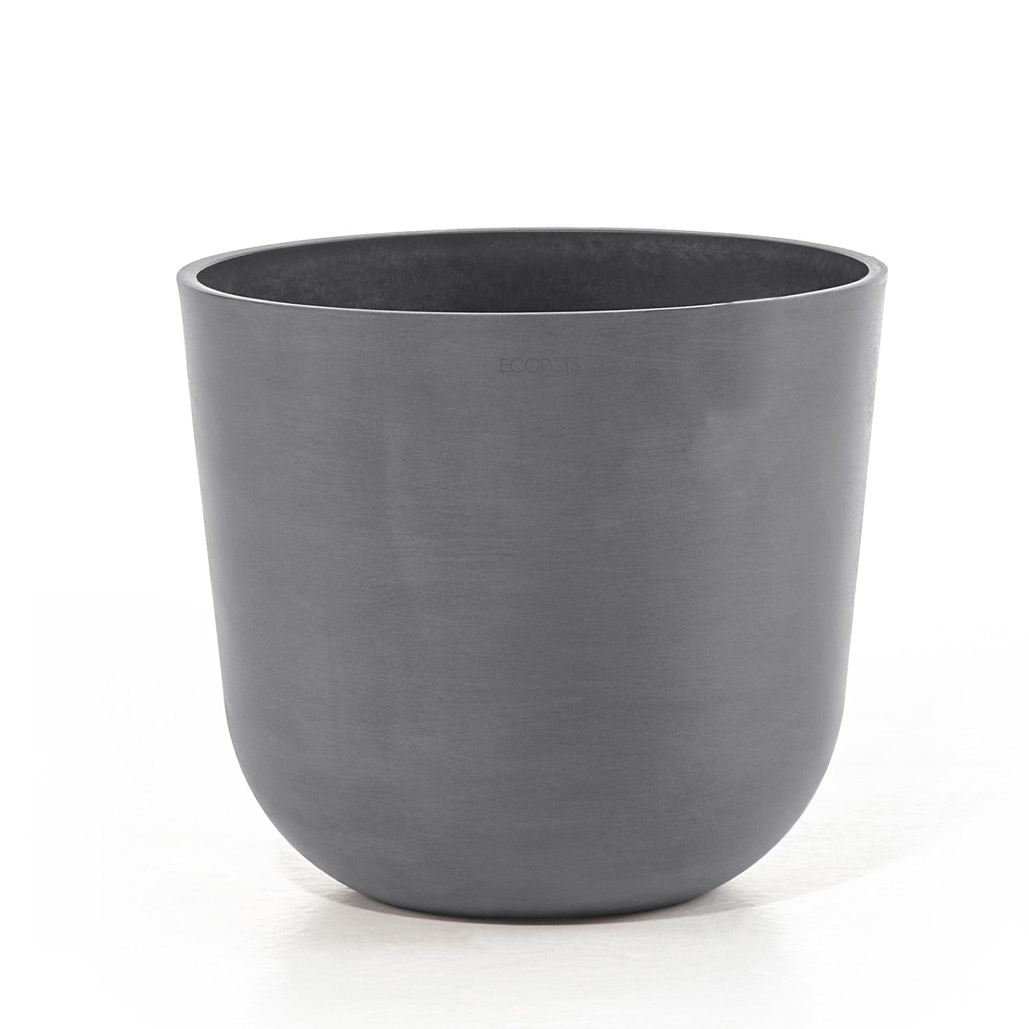 Distressed Smooth: Rotunda Grey, 12"H Planter