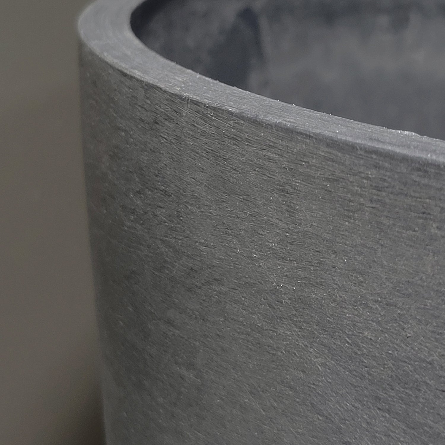 Distressed Smooth: Modesto Grey, 24.1"H Planter