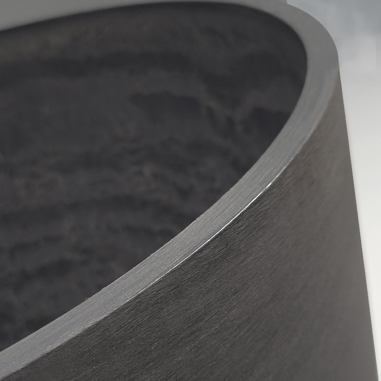 Distressed Smooth: Rotunda Grey, 15.5"H Planter