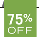 75% off