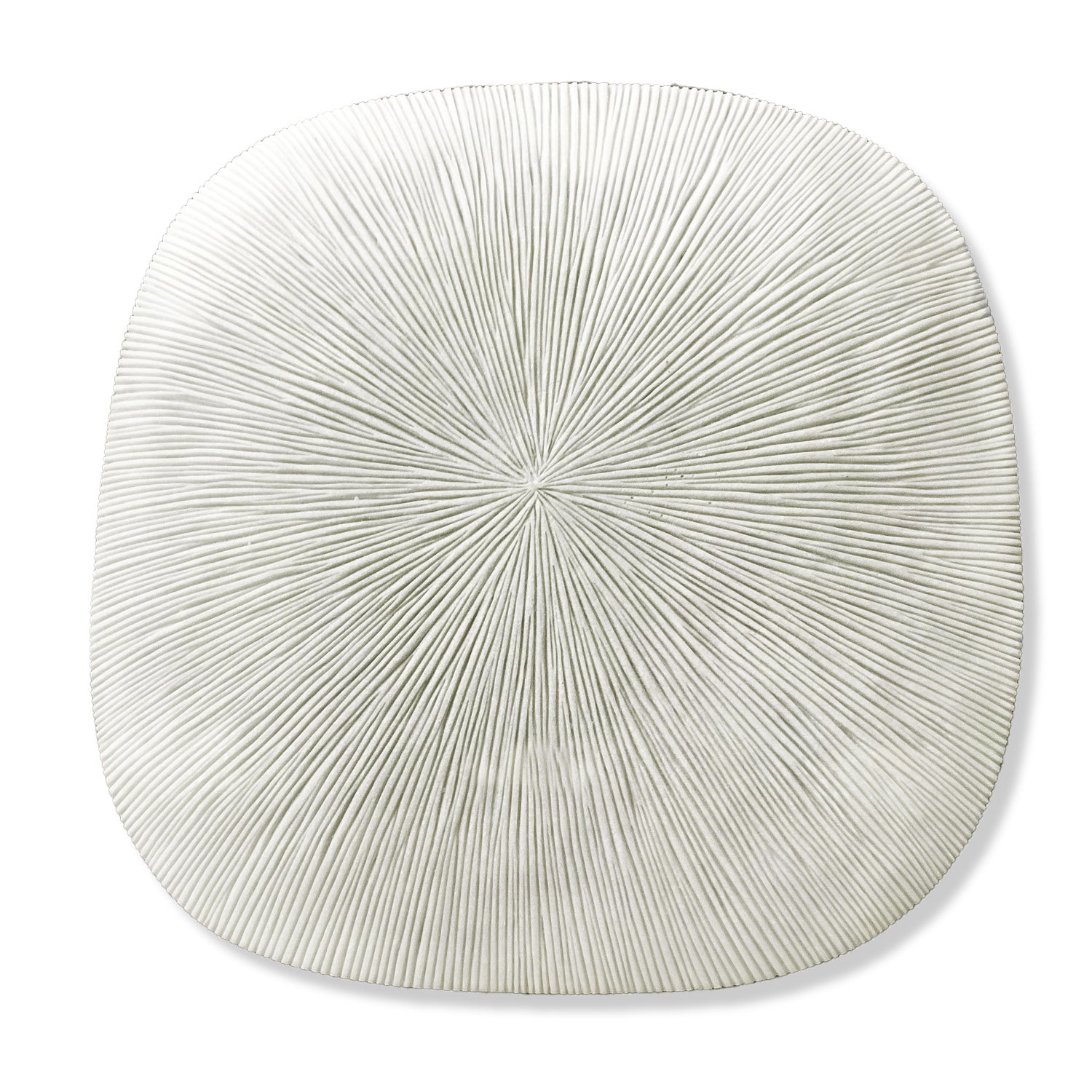 Groove 28.5"SQ Wall Art, Cream