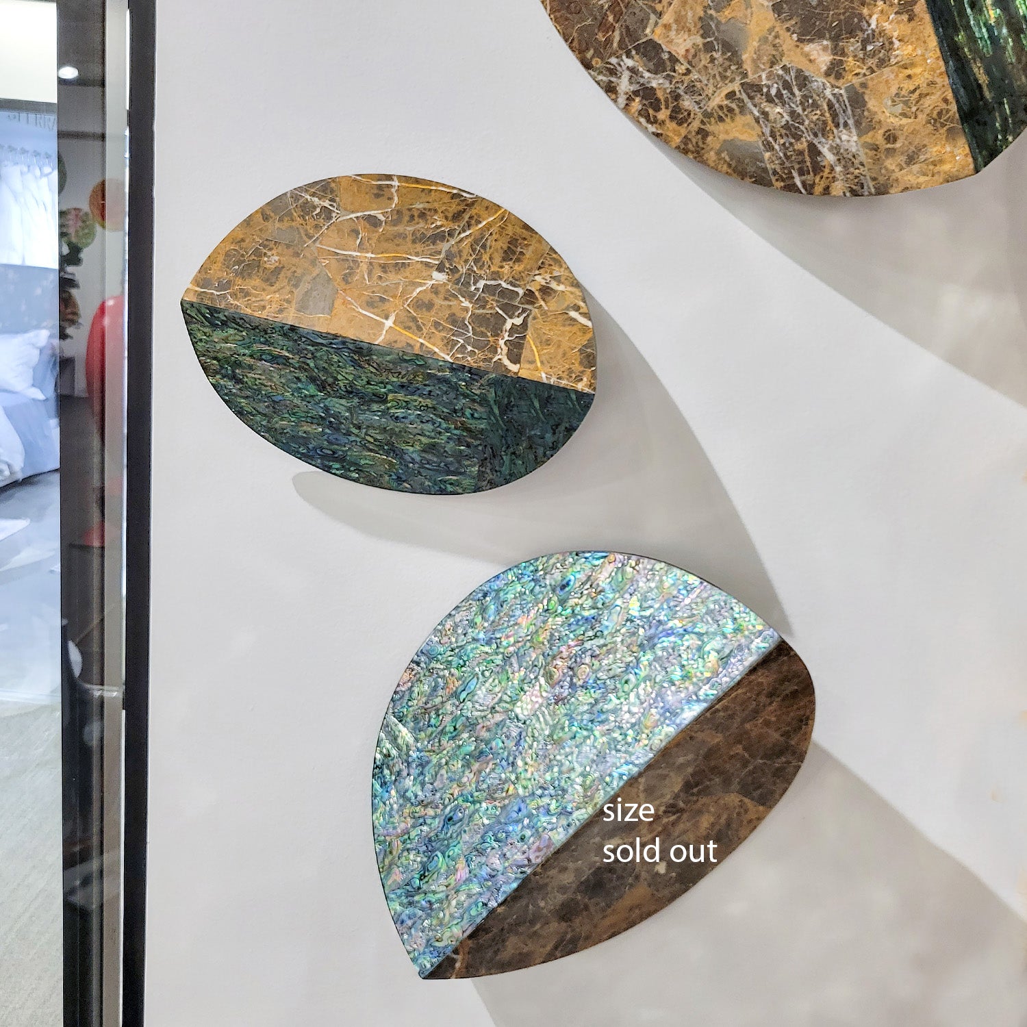 Eclipse 13.8"L Wall Art