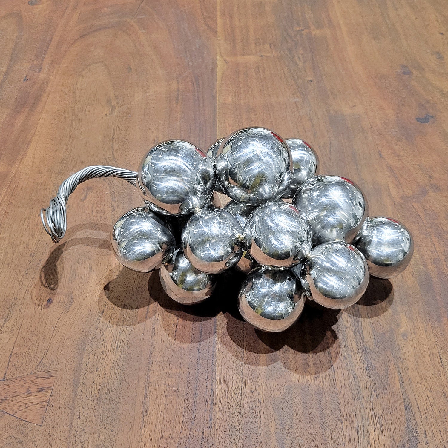 Grape 9"L Cluster, Stainless Steel