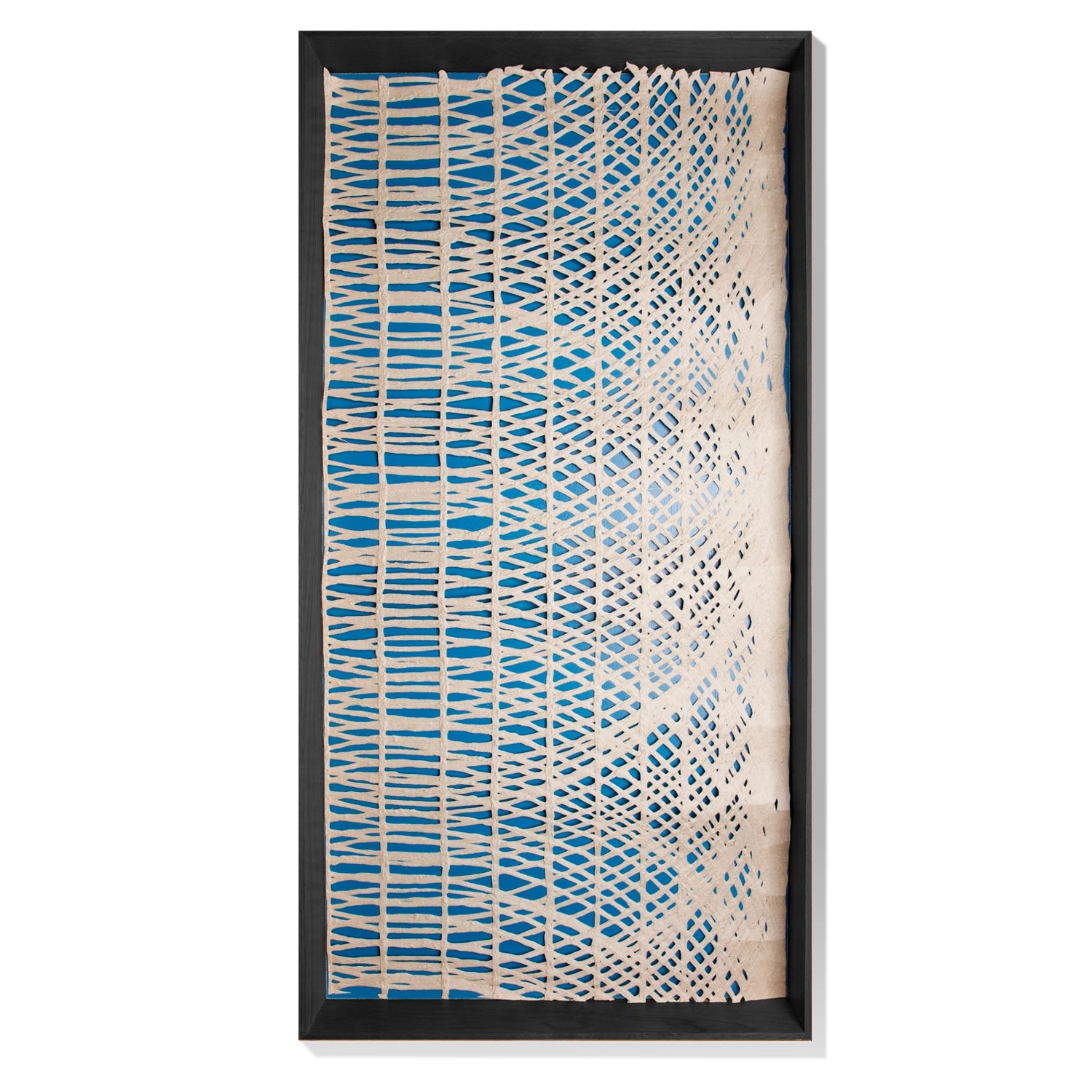 Shadow Box w/ Painted Interior & Curva Paper
