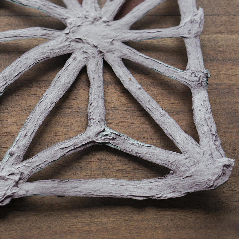Handmade Paper Roll, 'Jali Star'