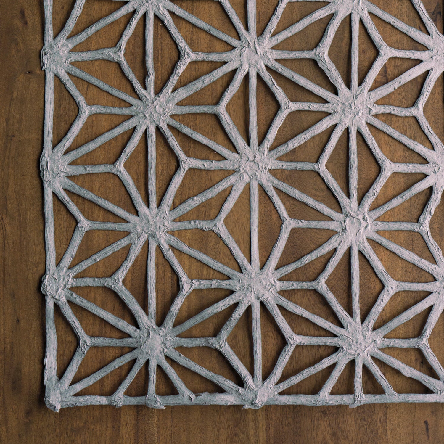 Handmade Paper Roll, 'Jali Star'