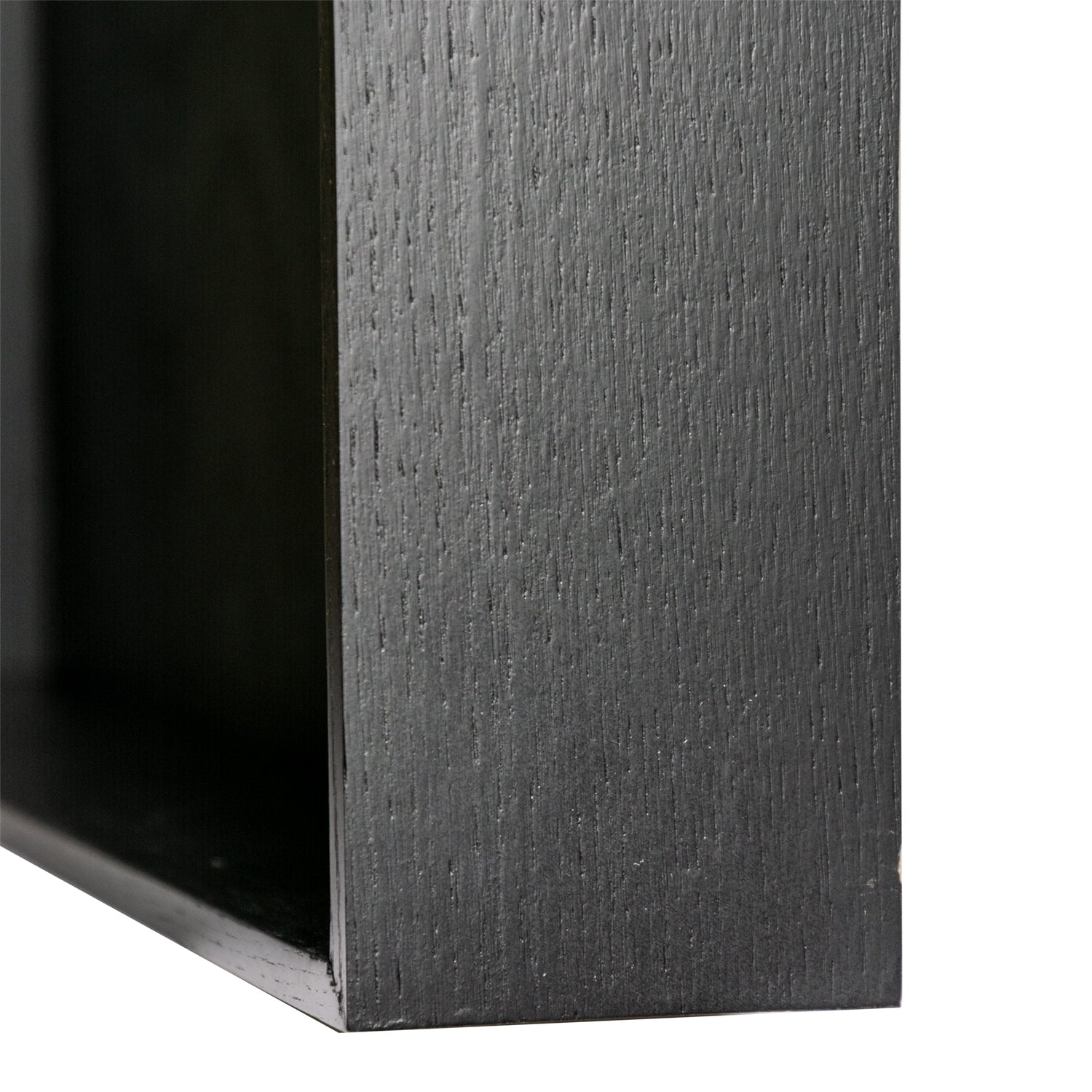 Green Wall, ‘New Wave B', Satin Black Hardwood