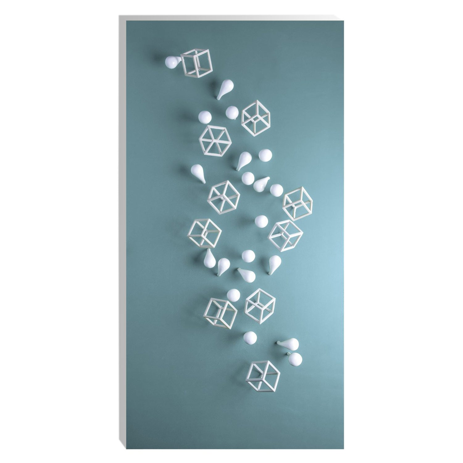Wall Play™ Substrate Blue Grey w/ Cubical & Fig