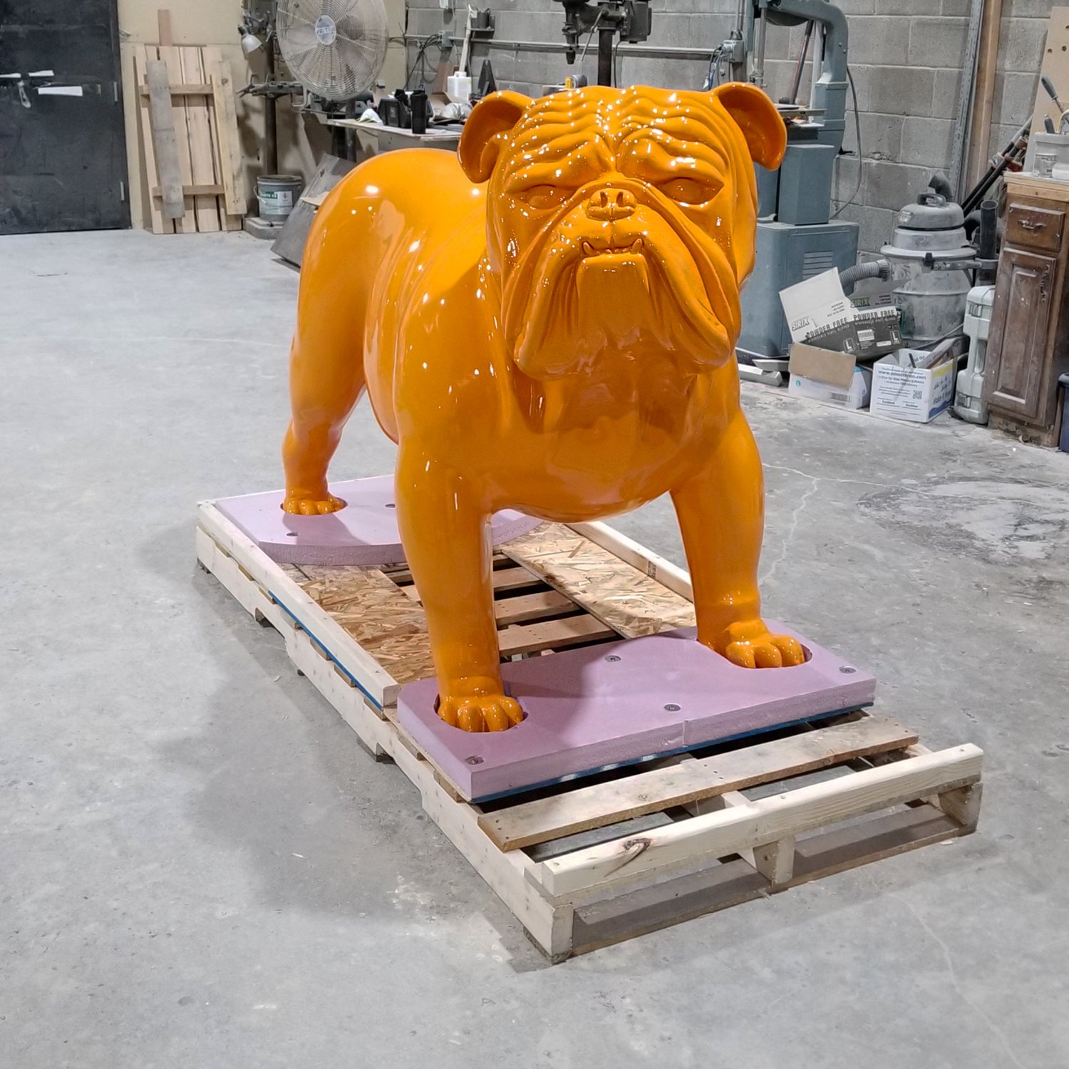 Bulldog Sculpture, LARGE