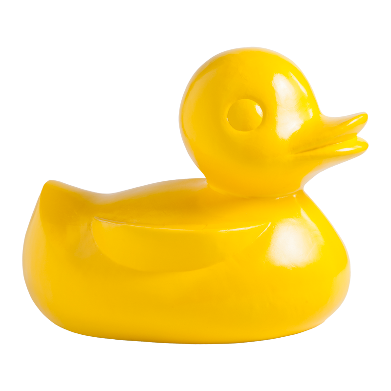 Duck Sculpture, Yellow