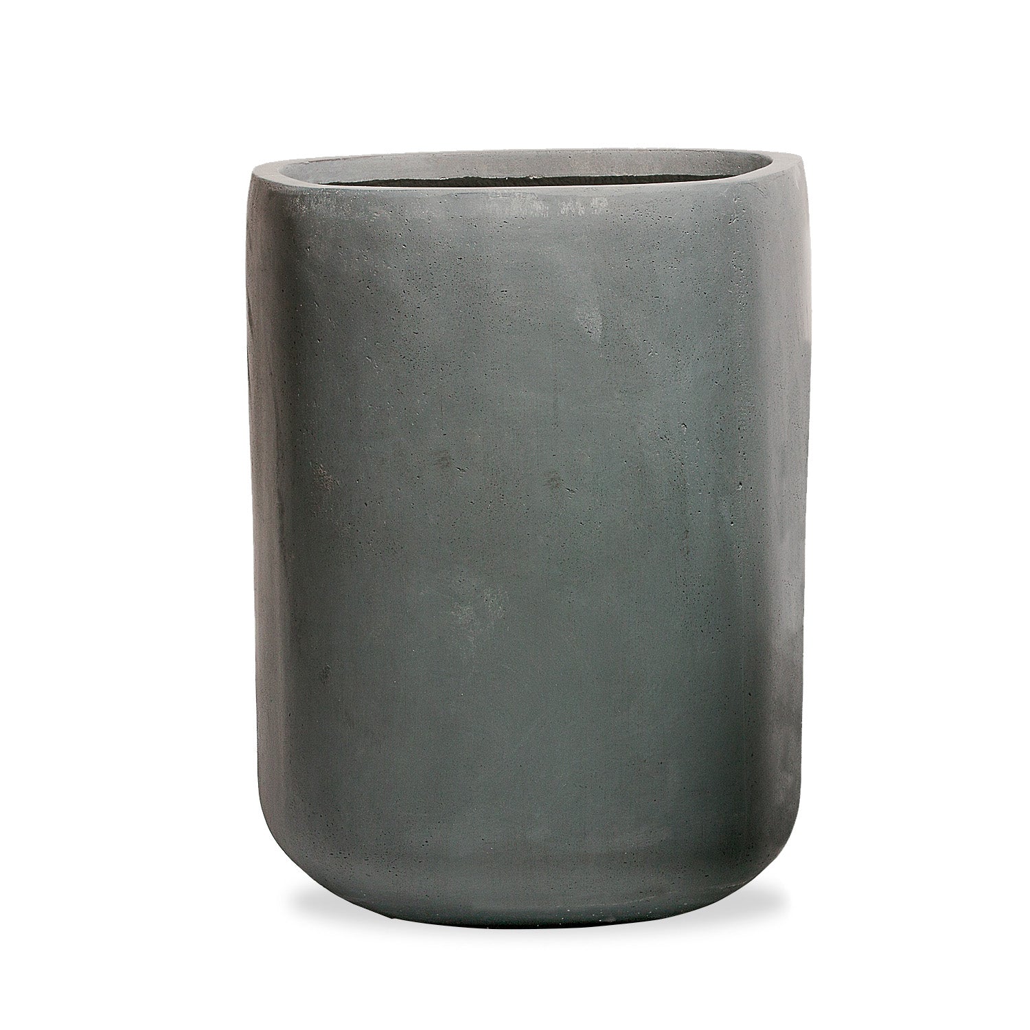 Distressed Smooth: Tombo Tall Planter Grey, LG