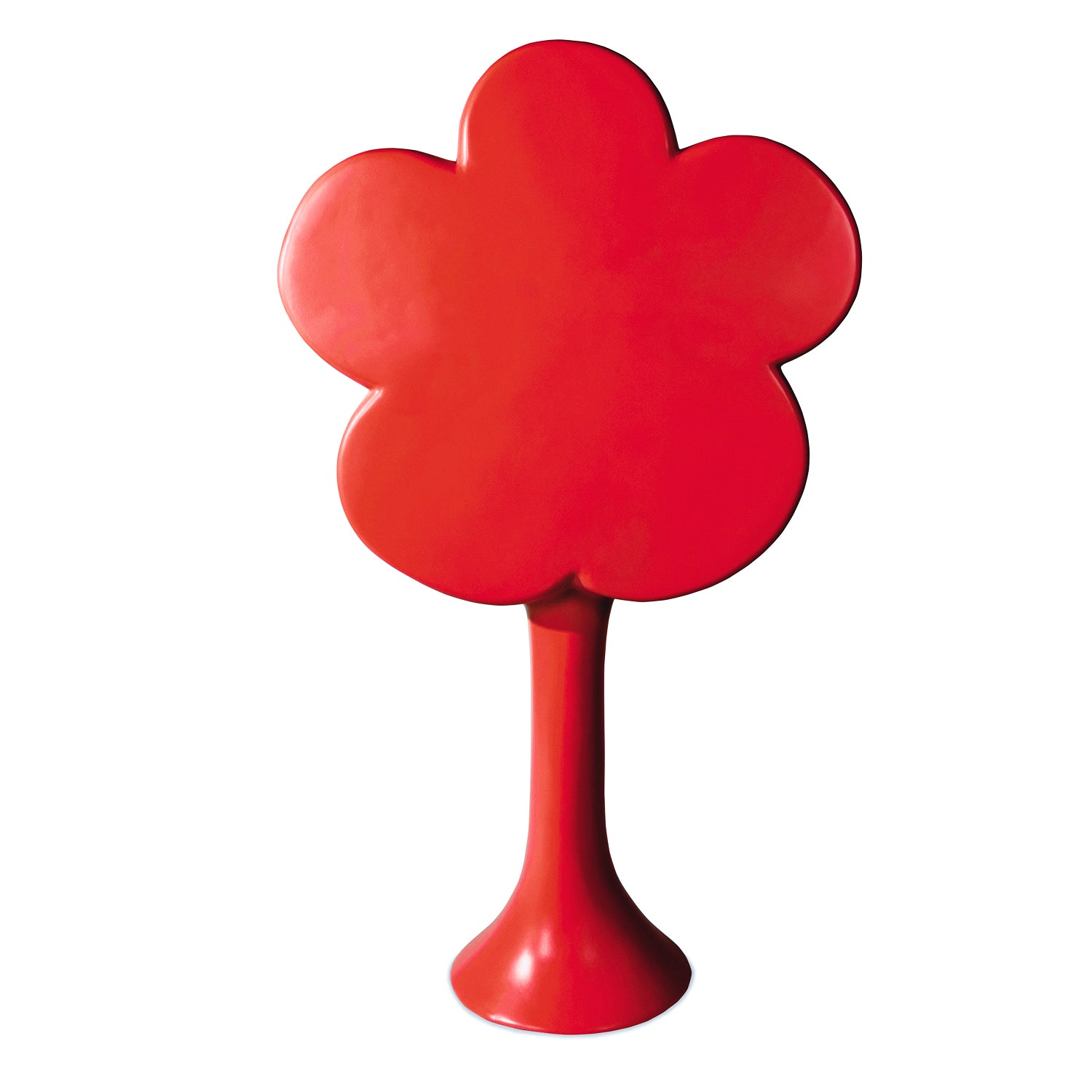 Flower Power Sculpture, Red