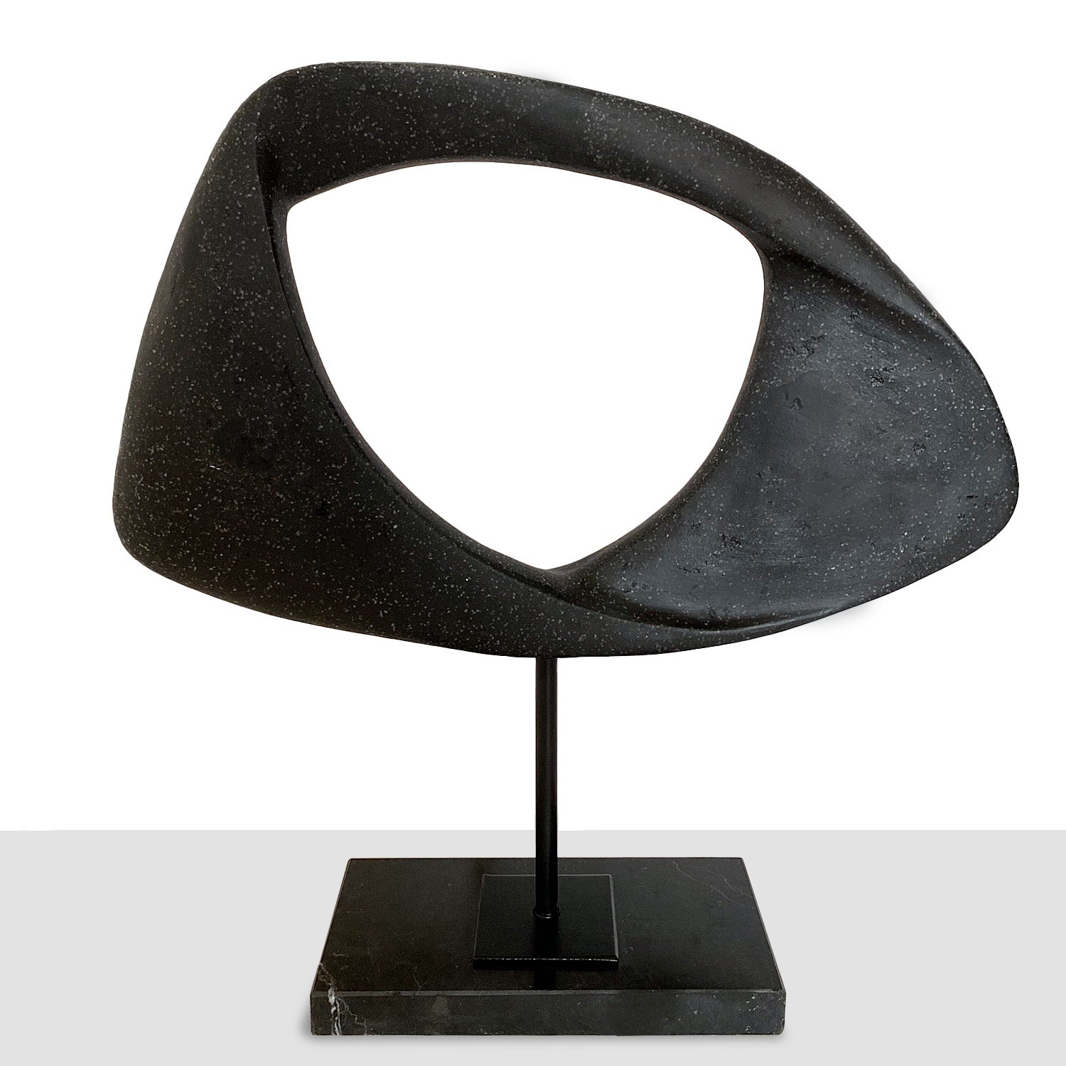 Globus 12.6"H Sculpture, Black