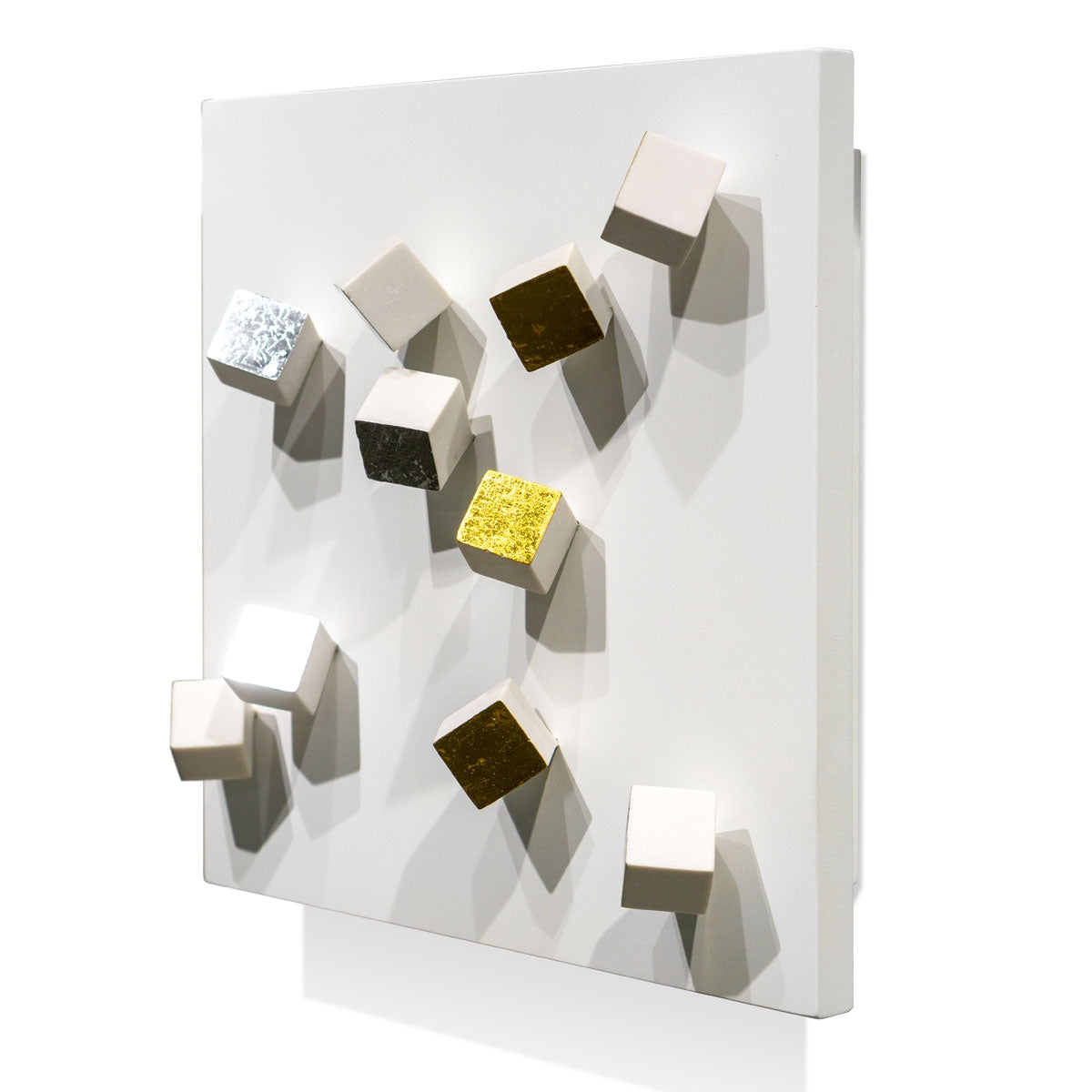Wall Play™ Substrate White w/ Pivot Gold & Silver