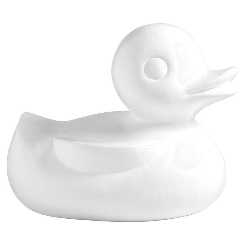 Duck Sculpture, White