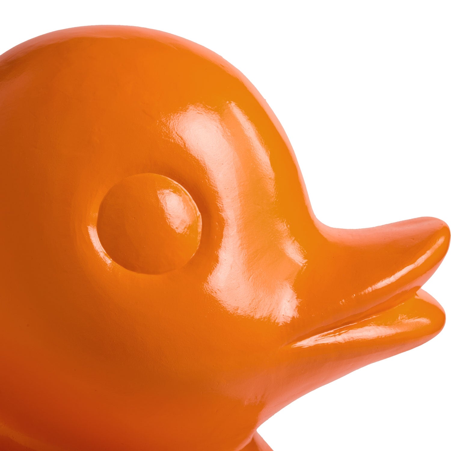 Duck Sculpture, Orange