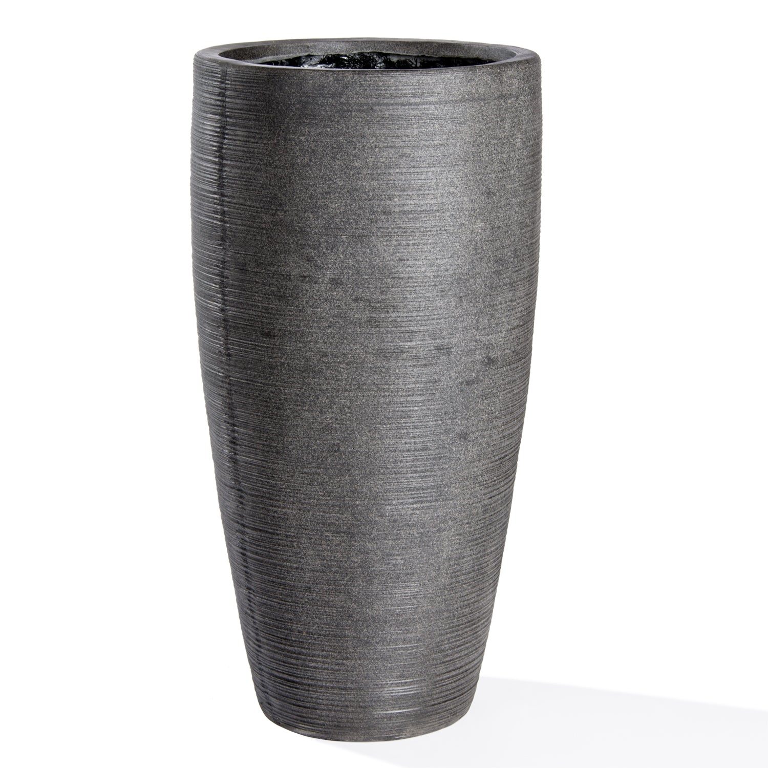 Distressed Textured: Ishi Flared Planter, 31.5"H