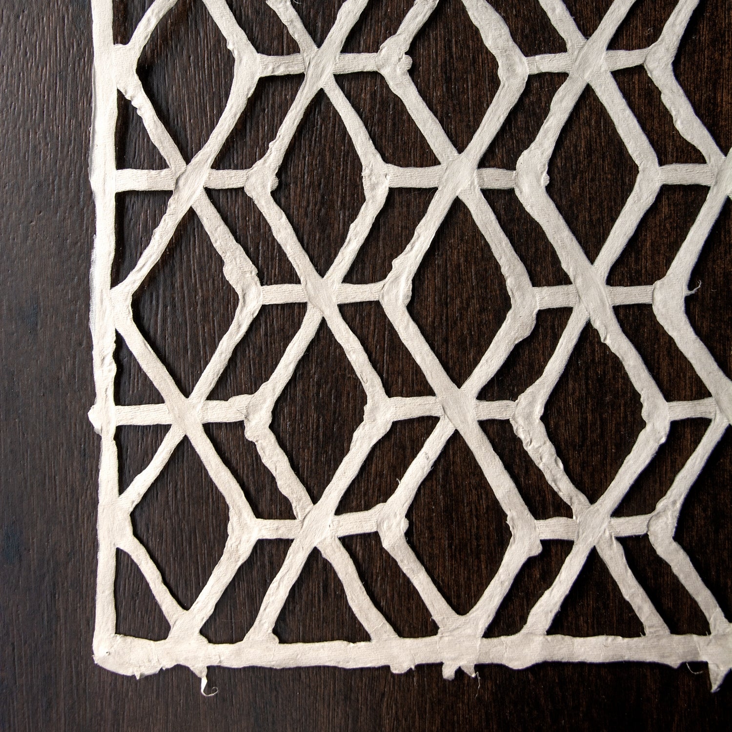 Handmade Paper Roll, 'Hex'
