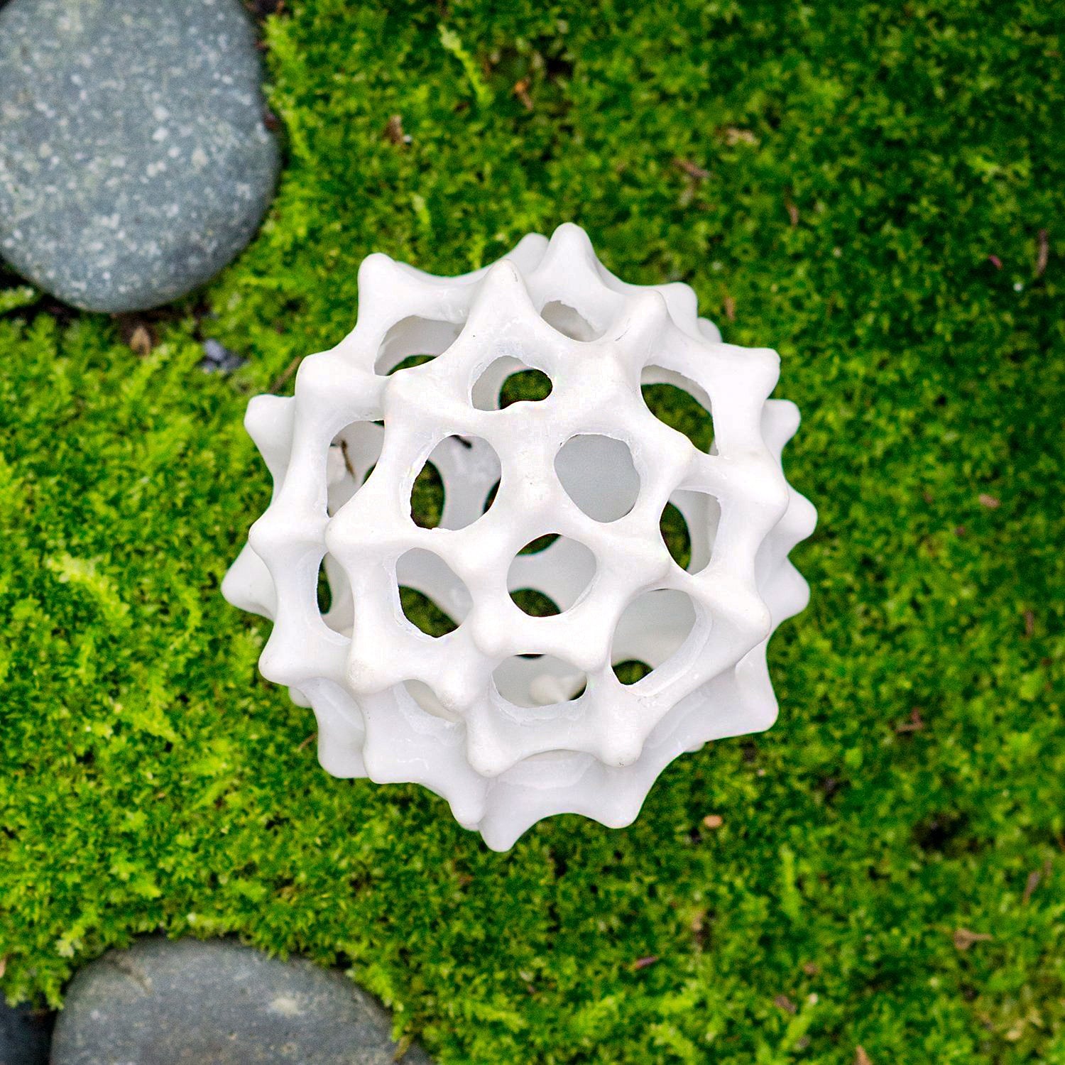 Pollen Sculpture, Off-White/ Cream