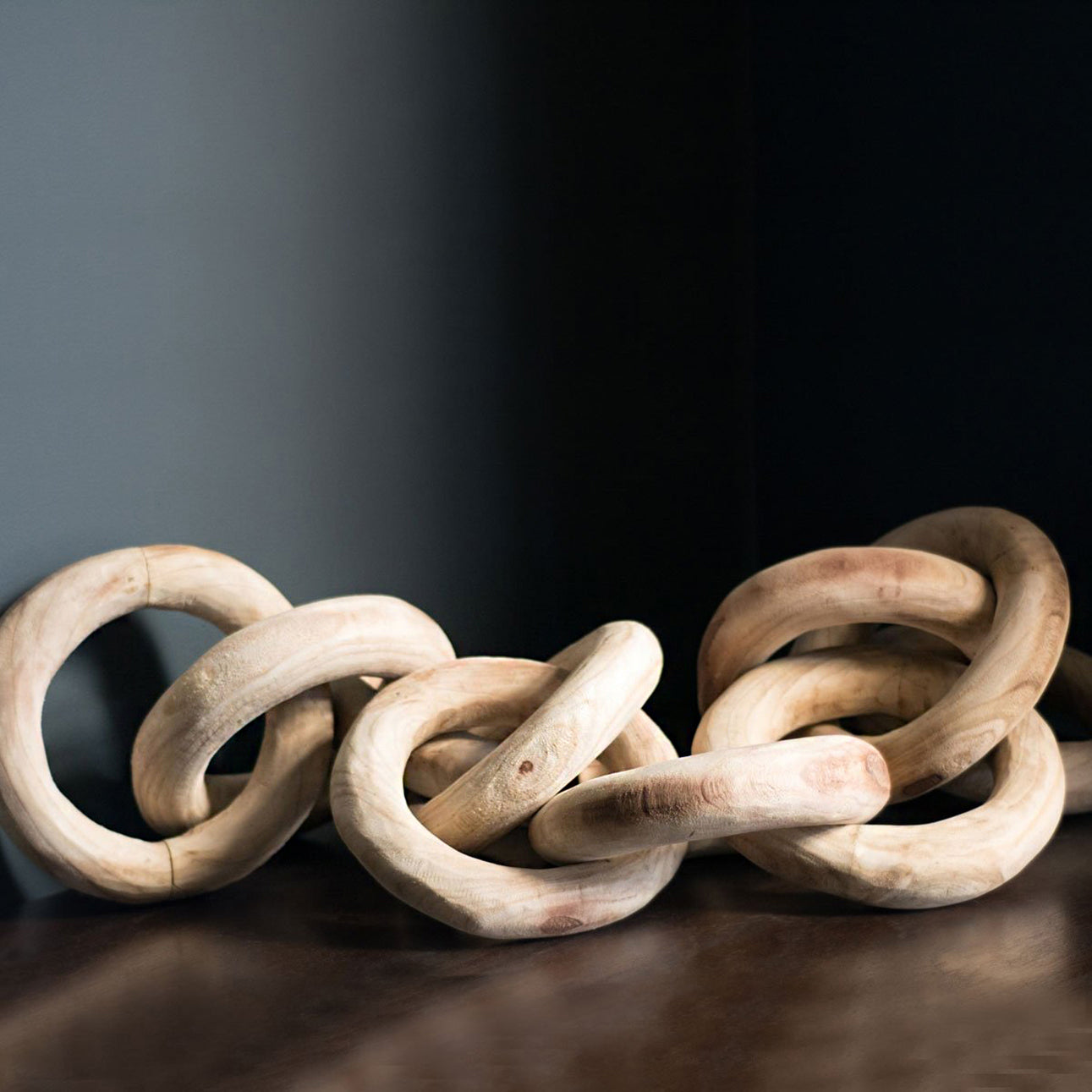 Wood Chain, 10 Link — Gold Leaf Design Group